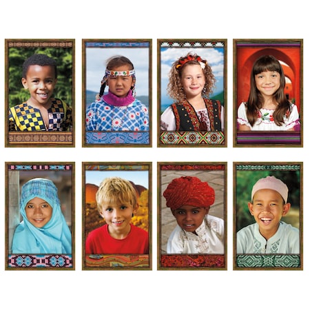 North Star Teacher Resources All Kinds of Kids: International Bulletin Board Set NS3031